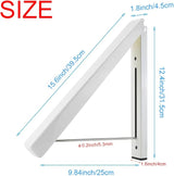 Retractable Wall-Mounted Clothes Hanger