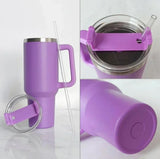 1200 ml Tumbler with Handle Straw
