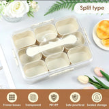 Premium acrylic airtight multi portion box