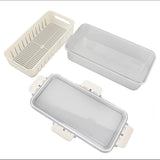 Premium acrylic airtight multi portion box