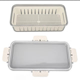 Premium acrylic airtight multi portion box