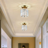 Modern Crystal Glass Ceiling Light