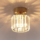 Modern Crystal Glass Ceiling Light